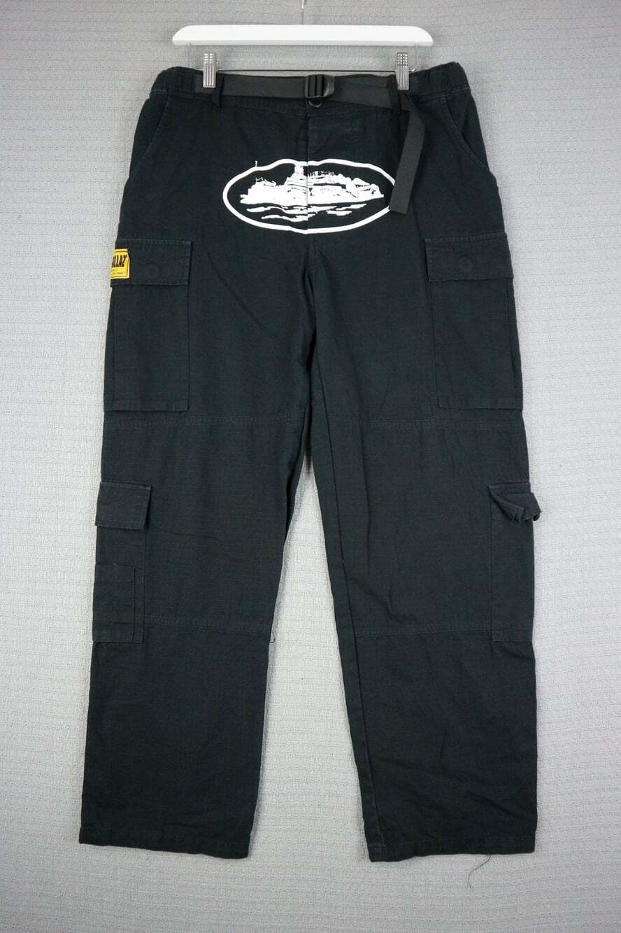 Corteiz Fatigue Cotton Cargo Pants Mens Medium Alcatraz